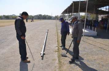 Stadium taken in security circle before Republic Day गणतंत्र दिवस से पहले सुरक्षा घेरे में लिया स्टेडियम