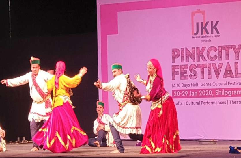 Pinkcity Festival In JKK Jaipur : Indian Traditional folk culture JKK: पिंकसिटी फेस्टिवल के पांचवें दिन साकार हुई पारंपरिक लोक संस्कृति