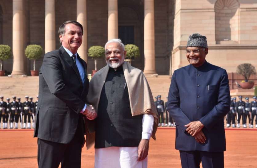 Brazil’s president zaire bolsonaro ब्राजील के राष्ट्रपति zaire bolsonaro आज आगरा में, Taj Mahal दो बजे से बंद रहेगा