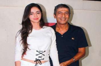 Actor Chunky Pandey reacted on ananya's nepotism statement 'स्ट्रगल' वाले बयान पर अब अनन्या के पापा चंकी पांडे ने किया रिएक्ट