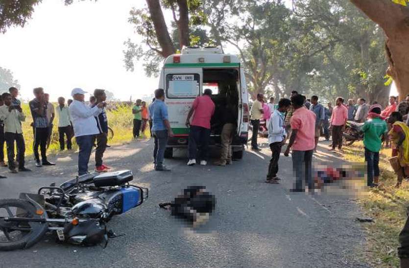 ( प्रतीकात्मक तस्वीर ) बाइक सवार दो दोस्तों के साथ हुआ दर्दनाक हादसा, एक की मौत, दूसरा गंभीर घायल