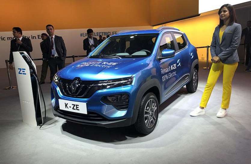 kwid ev k ze Auto Expo 2020 : इलेक्ट्रिक अवतार में तहलका मचाने आई Renault Kwid