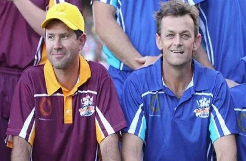 Adam Gilchrist ricky ponting बुश फायर बैश चैरिटी : पोटिंग इलेवन ने गिलक्रिस्ट इलेवन को दी एक रन से मात, युवराज रहे फेल