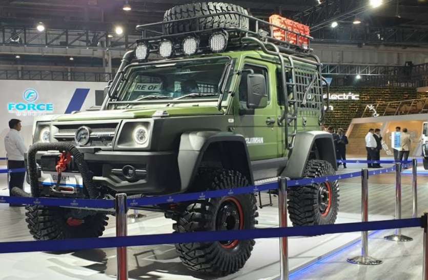 Force Gurkha Auto Expo 2020 : लोगों का ध्यान खींच रही मॉडिफाइड Force Gurkha, जानें कीमत इसकी खासियत