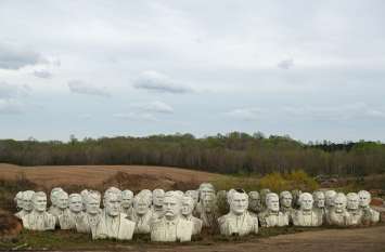 Why statues of 43 US presidents were removed from the park क्यों पूर्व अमरीकी राष्ट्रपतियों की मूर्तियां पार्क से हटाई गईं