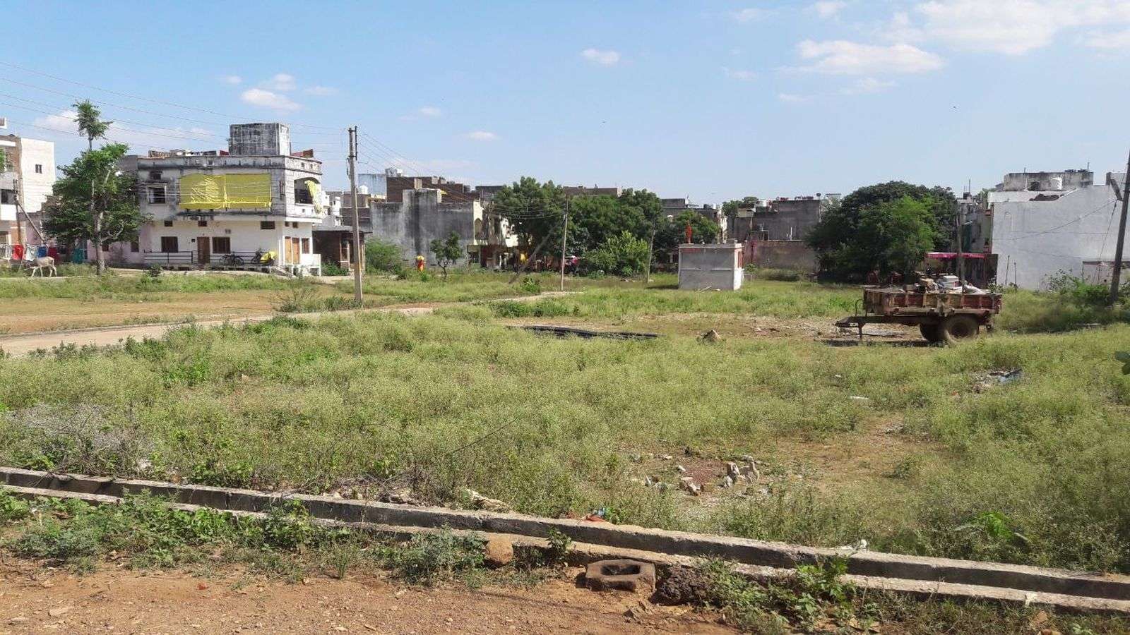 What will happen here that the plots of millions will be handed over to 48 people