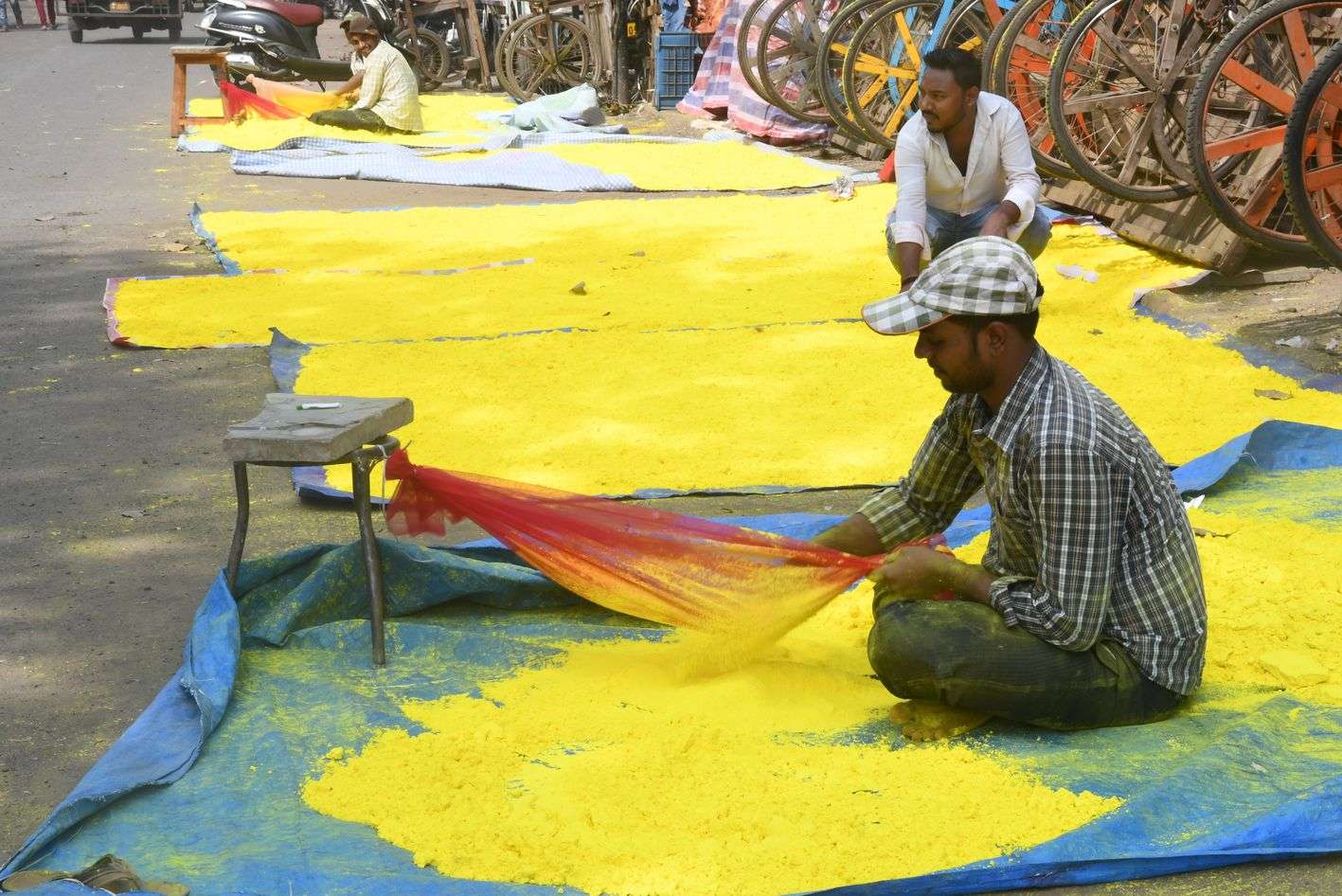holi ke rang .....