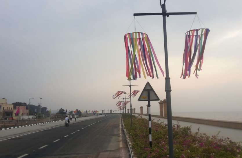 राष्ट्रपति के आने से पहले सज गया है दमण राष्ट्रपति के आने से पहले सज गया है दमण