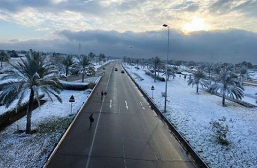 Baghdad Snowfall बर्फ की चादर में ढके इराक की राजधानी समेत कई इलाके, 100 साल बाद दिखा दुर्लभ नजारा
