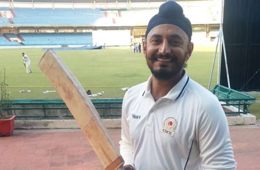 cg news रणजी क्रिकेट ट्रॉफी: जीवनजोत और हरप्रीत के नाबाद शतक से मेजबान टीम की दूसरी पारी में वापसी
