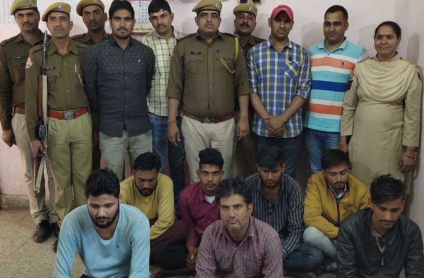 Jaipur कॉलगर्ल का झांसा देकर सैकड़ों से ठगे 5 से 40 हजार