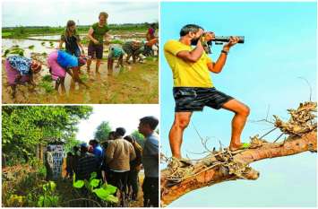 Bypassing Naxali problem, young Mans of Bastar is reaching country नक्सल समस्या को दरकिनार कर बस्तर के ये युवा यहां की खूबसूरती को इस तरह पहुंचा रहे देश विदेश तक, और.....