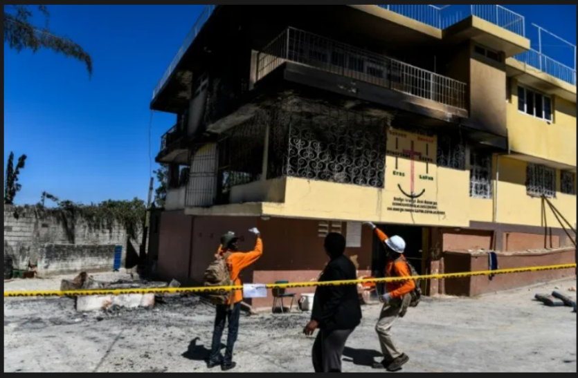 Haiti orphanage fire हैती: अमरीकी NGO में लगी भीषण आग, अनाथालय में 15 बच्चों की मौत
