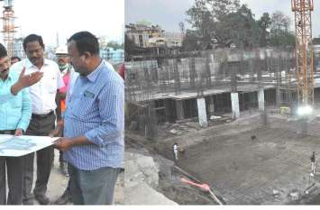 निगम आयुक्त ने स्मार्ट सिटी कार्यों का निरीक्षण किया निगम आयुक्त ने स्मार्ट सिटी कार्यों का निरीक्षण किया