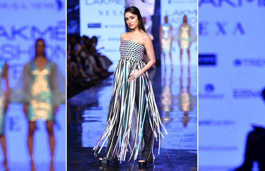 shraddha kapoor on lakme fashion week 2020 