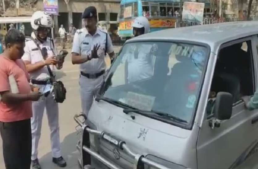 , हावड़ा सिटी पुलिस ने भी चलाया पूलकार के खिलाफ अभियान