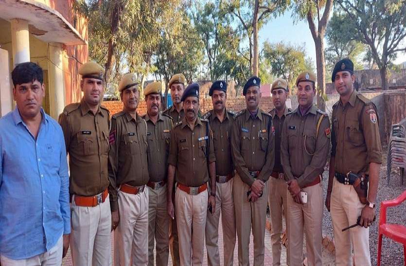police लूटे गए 1 करोड़ कीमत के तांबे के तार बरामद
