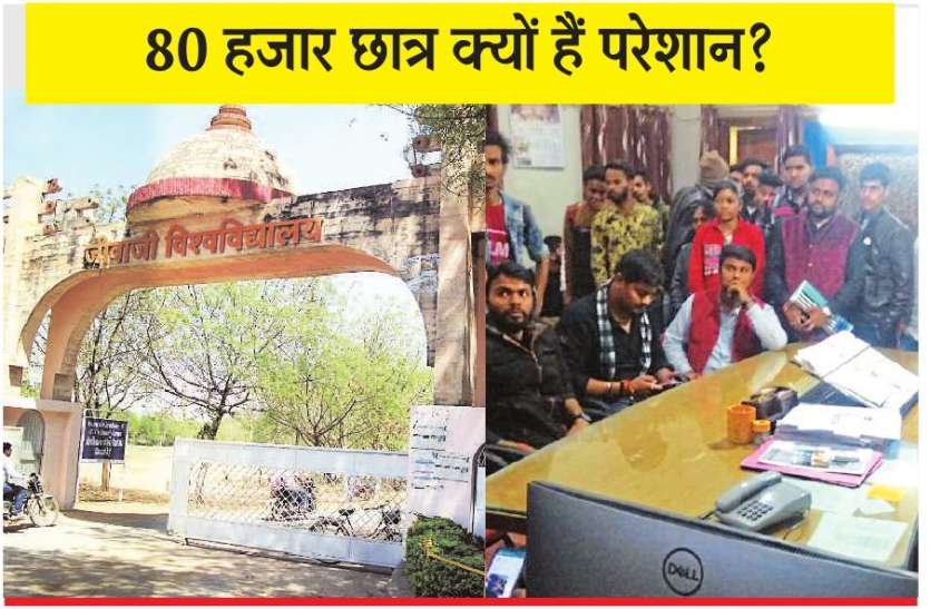जानें... क्यों जीवाजी यूनिवर्सिटी के चक्कर काट रहे हैं अंचल के छात्र जानें... क्यों जीवाजी यूनिवर्सिटी के चक्कर काट रहे हैं अंचल के छात्र