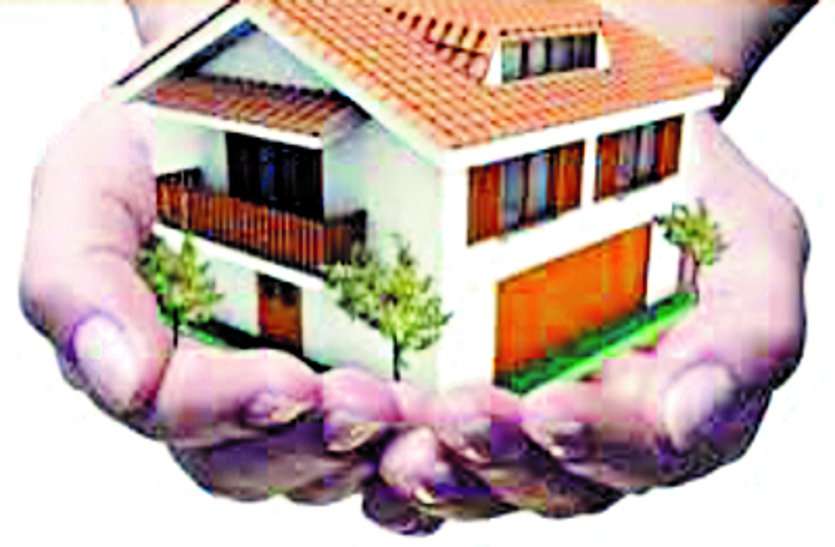 NAP's housing colony could not be completed past the deadline समयसीमा बीती नही तैयार हो सकी नपा के आवास कालोनी