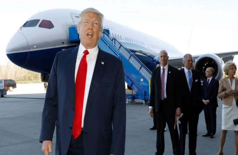 Air Force One Plane उड़ता हुआ अभेद किला है डोनाल्ड ट्रंप का Air Force One, इसी में पहुंचे हैं भारत