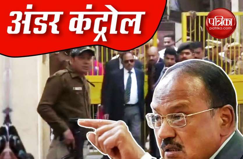 ajit Dobhal हिंसाग्रस्त की गलियों में घूमे ‘जेम्स बॉन्ड’, गृहमंत्री शाह से मिलने के बाद डोभाल बोले- दिल्ली में सब शांति है