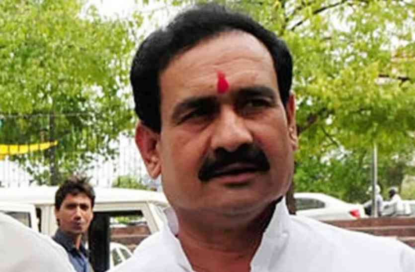 narottam mishra नरोत्तम ने कहा प्रदेश से कांग्रेस मुख्यालय पहुंचाए गए करोड़ों रुपए