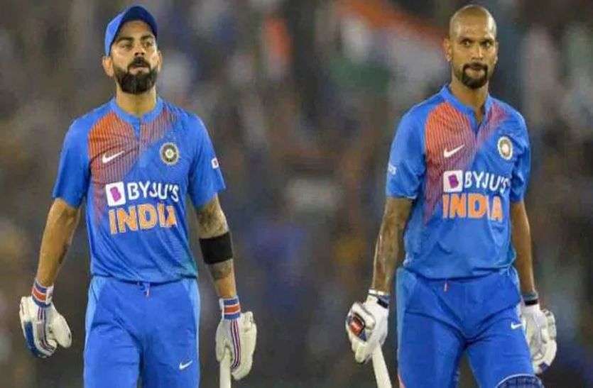 New ICC ODI Ranking Update: Virat Kohli and Shikhar Dhawan New ICC ODI Ranking Update: धवन को दो पायदान का फायदा, विराट दूसरे पर बरकरार!