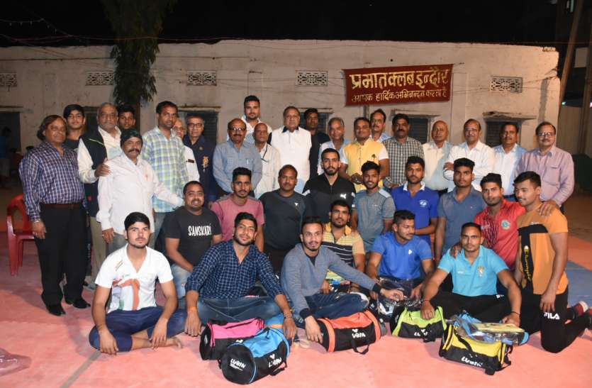 मध्यप्रदेश की कबड्डी टीम घोषित मध्यप्रदेश की कबड्डी टीम घोषित