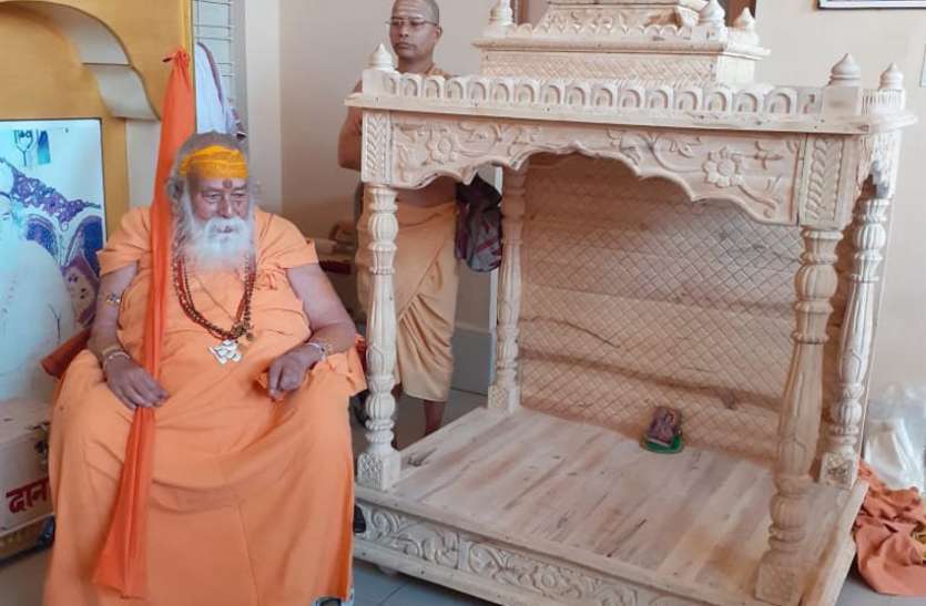 ram temple ayodhya रामलला के लिए चंदन का मंदिर तैयार, सोने से मढ़ा जाएगा