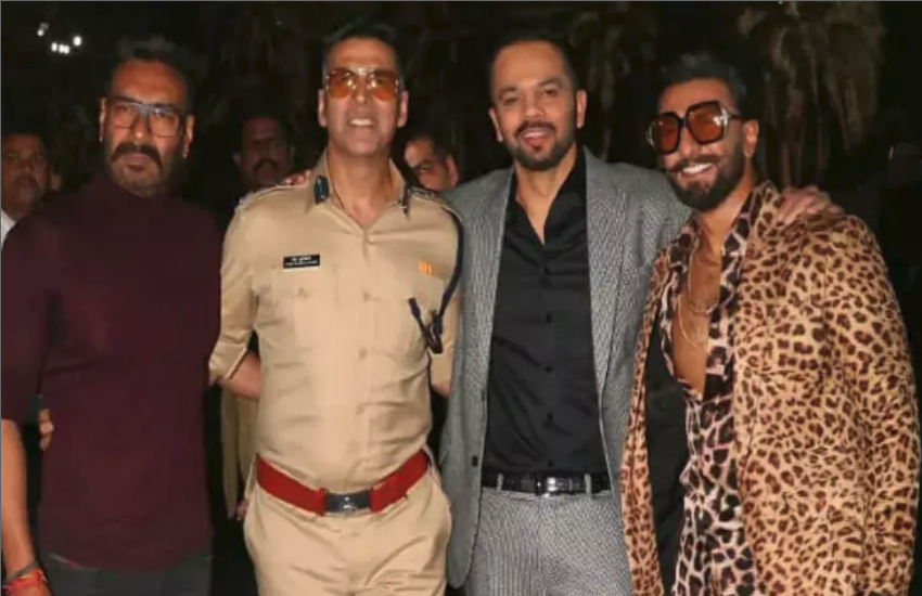 Rohit Shetty With His Cops