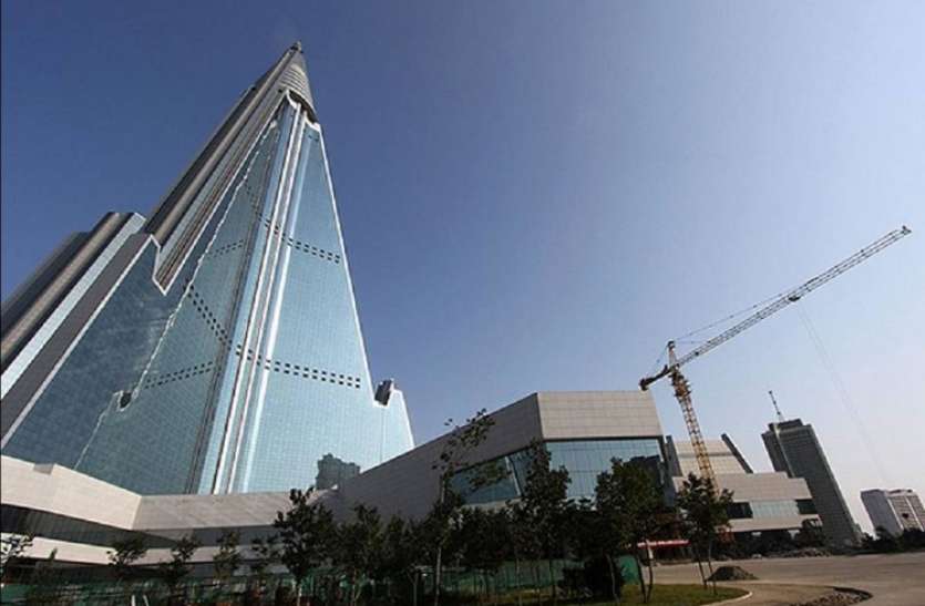 Ryugyong Hotel In North Korea Known As Haunted Place Know About It -           33         Patrika News