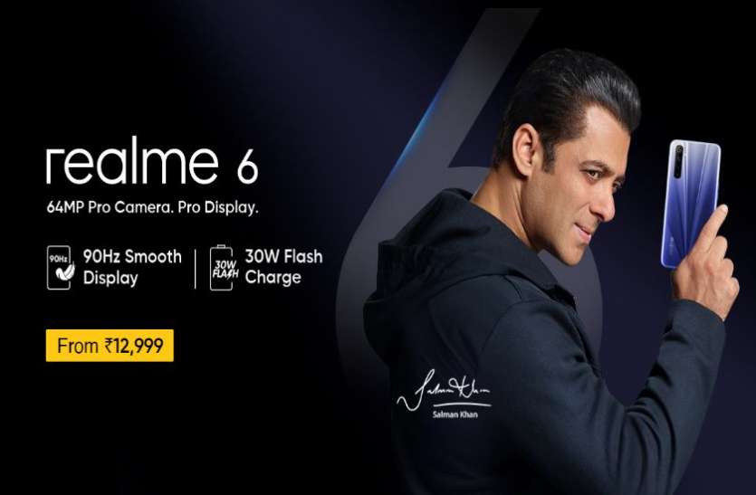 Realme 6 launched in India with octa-core MediaTek Helio G90T SoC Helio G90T SoC और चार कैमरे के साथ Realme 6 लॉन्च, 11 मार्च से शुरू होगी सेल