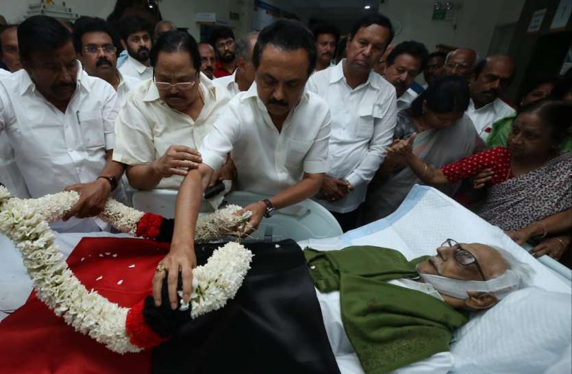 Veteran DMK leader K Anbazhagan passes away नहीं रहे वरिष्ठ द्रविड़ नेता और डीएमके महासचिव अन्बझगन