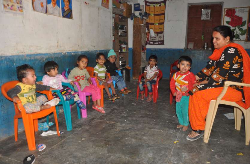 No honorarium received for 6 months मानदेय कर्मियों की मेहरबानी से चल रहे आंगनबाड़ी केन्द्र