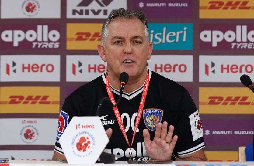 chennaiyin fc coach owen coyle चेन्नइयन एफसी के कोच बोले, मौके गंवाने के कारण अच्छा खेलने के बावजूद हारे