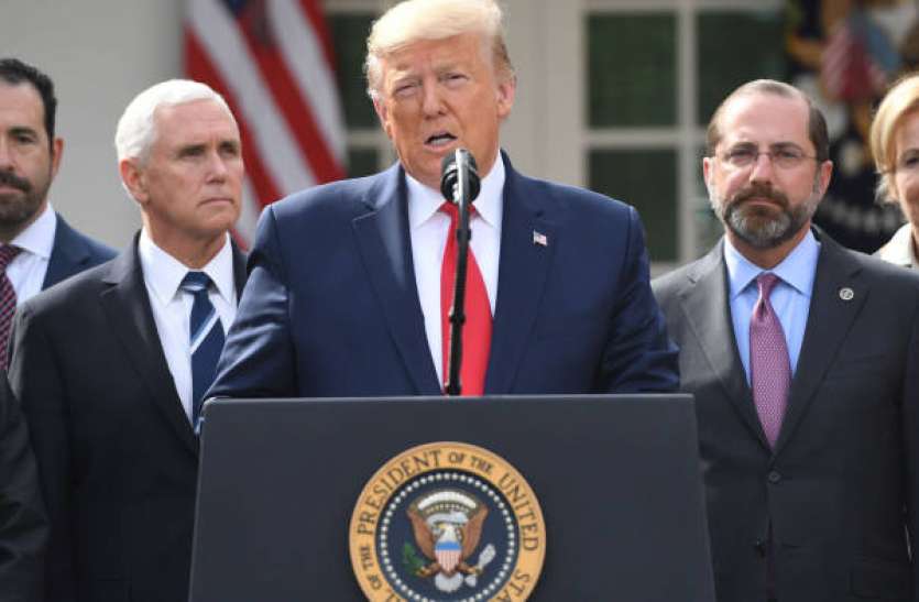 donald trump Coronavirus: खौफ के साय में अमरीका, डोनाल्ड ट्रंप ने 20 साल बाद लगाई नेशनल इमजेंसी