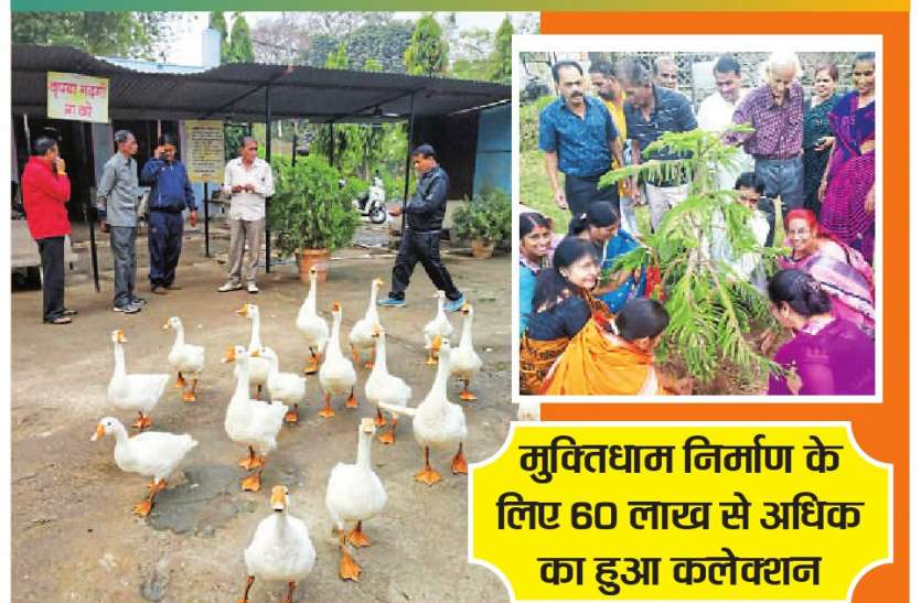 पुरखों की याद में श्मशान को संवारा, बना मॉर्निंग वॉक और घूमने का प्वॉइंट पुरखों की याद में श्मशान को संवारा, बना मॉर्निंग वॉक और घूमने का प्वॉइंट