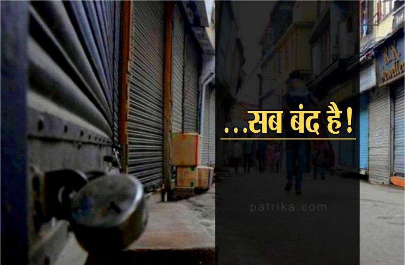 COVID19 COVID19: मध्य प्रदेश की सड़कों पर सन्नाटा, सब कुछ बंद