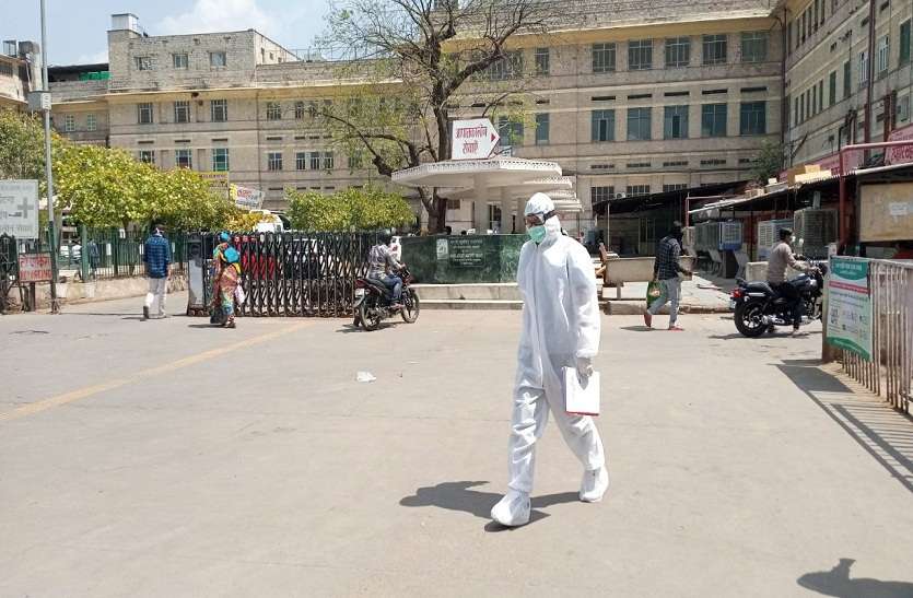 sms.jpg कोरोना संक्रमण को रोकने के लिए चरक भवन को बनाया गया 'कोरोना ओपीडी एंड केयर यूनिटÓ