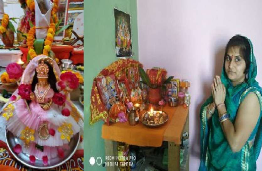 Inauguration of Chaitra Navratri, Maa Durga established in homes चैत्र नवरात्र का शुभारम्भ , घरों में स्थापित हुई माँ दुर्गा
