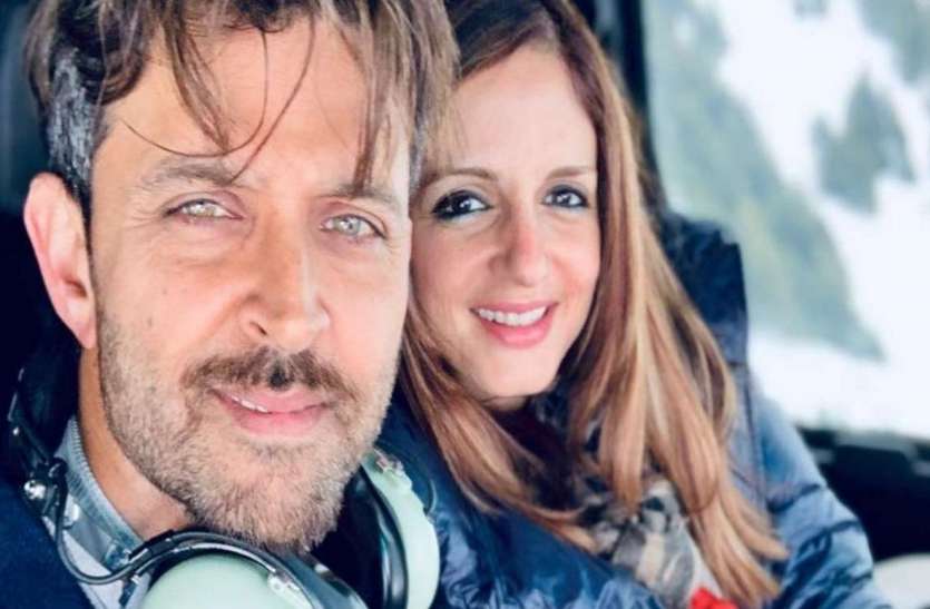 Hrithik Roshan And Suzanne Khan Decide To Live Together For Their Kids -  à¤¦à¥à¤°à¤¿à¤¯à¤¾à¤ à¤¹à¥à¤ à¤à¤¤à¥à¤®, à¤à¤¤à¤¿à¤ à¤°à¥à¤¶à¤¨ à¤à¤° à¤¸à¥à¤à¥à¤¨ à¤à¤¾à¤¨ à¤¨à¥ à¤²à¤¿à¤¯à¤¾ à¤à¤ à¤¸à¤¾à¤¥ à¤°à¤¹à¤¨à¥ à¤à¤¾ à¤«à¥à¤¸à¤²à¤¾ |  Patrika News