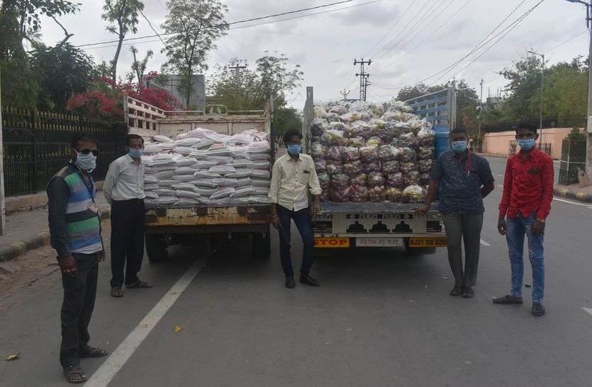 संस्थान करेंगे जरूरतमंदों की सेवा, सामग्री रवाना संस्थान करेंगे जरूरतमंदों की सेवा, सामग्री रवाना