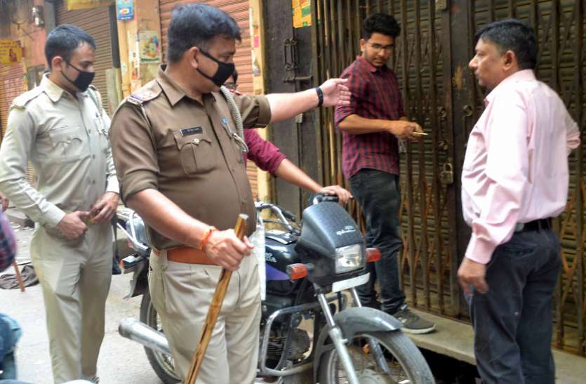 shamli.jpg Shamli में Lockdown का उल्लंघन करने वाले 500 लोगों के खिलाफ पुलिस कार्रवाई