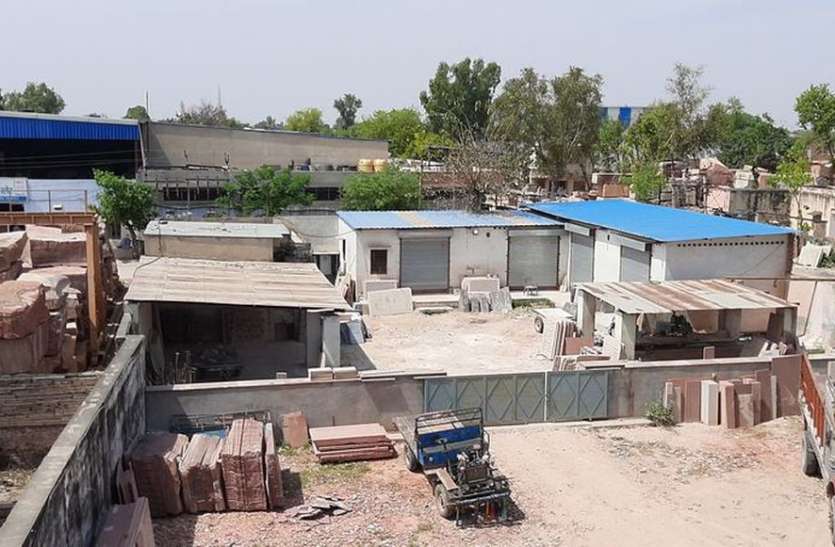लॉक डाउन से थमा हिण्डौन का रीको उद्योग लॉक डाउन से थमा हिण्डौन का रीको उद्योग