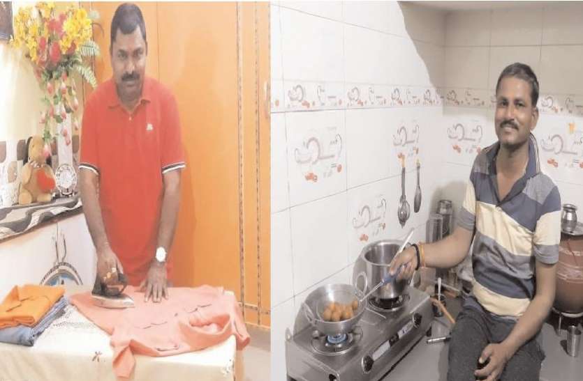 Lock Down : पुरुषों ने संभाला घर, रसोई से लेकर सफाई में भी दखल Lock Down : पुरुषों ने संभाला घर, रसोई से लेकर सफाई में भी दखल