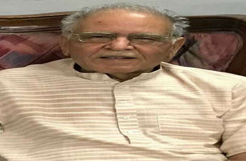 Ex-Governor Anshuman Singh returns son from airport to America Lockdown coronavirus :अमेरिका से आएं बेटे को पूर्व राज्यपाल जस्टिस अंशुमान सिंह एयरपोर्ट से वापस लौटाया