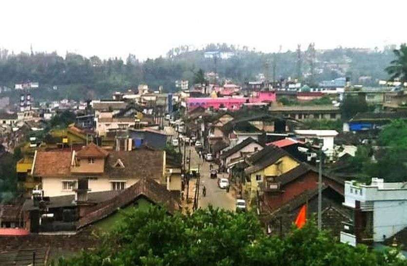 कोडगु तथा दक्षिण कन्नड़ जिले की सीमाएं सील कोडगु तथा दक्षिण कन्नड़ जिले की सीमाएं सील
