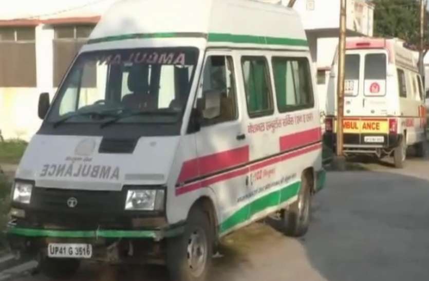 ambulance कोरोना महामारी के दौरान एम्बुलेंस चालक अनिश्चित कालीन हड़ताल पर, अधिकारियों के हाथ पांव फुले