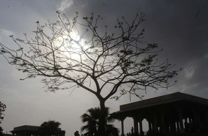 weather in jabalpur आधे दिन खिली धूप, दोपहर बाद मंडराए बादल