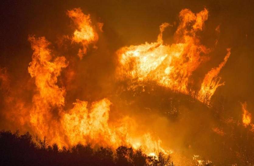 Fire in Forest चीन में कोरोना का कहर के बीच आग का तांड़व, 19 की मौत